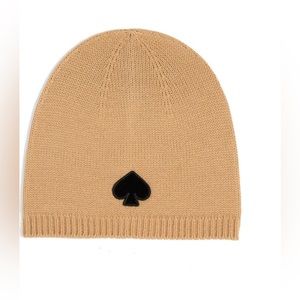 Kate Spade Beanie in Roasted Cashew (Beige)